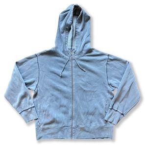 Vintage Badge Men’s Zip Up Hoodie Size